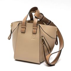 ロエベ バッグ サンドミルク ロエベロゴ紙付き ハンモック LOEWE 