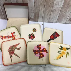和紙　コースター　6枚セット　和柄