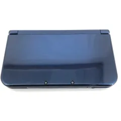 05w18611T 【new 3DSLL】new NINTENDO 3DSLL 本体のみ メタリックブルー microSD 4GB ＊動作確認/初期化済み＊  ゲームハード  Nintendo 3DS・2DS  【中古品】