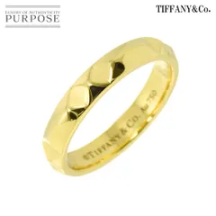 ティファニー TIFFANY&Co. トゥルー バンド 17号 リング K18 YG イエローゴールド 750 指輪 Band Ring 90312274