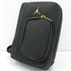 【三重本店】 中古 JORDAN | ジョーダン ボディバッグ JAM MONOGRAM SLING BAG モノグラム スリングバッグ MA0991-K5X ブラック 【121】