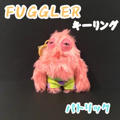 b410【新品・未使用品】FUGGLER ファグラー キーリング パトリック Fuggler モンスター スポンジボブ ぬいぐるみ キーホルダー キモかわ マスコット バッグ リュック 可愛い ぬい活 推し キャラクター 大人気 お土産 プレゼント