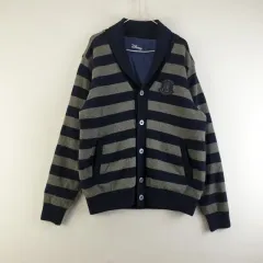 ディズニー メンズ100 ネイビー ニット カーディガン M0123