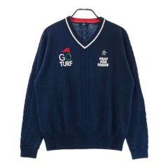 サイズ：48 MARK&LONA マークアンドロナ ジップジャケット チェーン柄