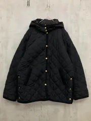 B:MING by BEAMS ビーミングバイビームス 2WAY フード キルティング ジャケット sizeS/黒 ■■ レディース