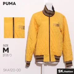 訳あり PUMA アウター ジャケット　長袖　ブルゾン　ジャンパー　リバーシブル　ロゴ入り　カジュアル　スポーツウェア　綿100％