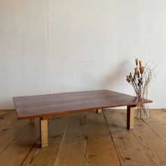 ローテーブル木製 サイズ60×40x32センチ 1人暮らし組立簡単 無垢材北欧