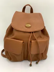 Tostalgic Clothing ミニレザー リュック バックパック バッグ 茶 ■■◎レディース