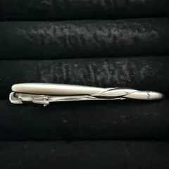 【美品】YVES SAINT LAURENT イヴサンローラン ネクタイピン シルバー　260220005