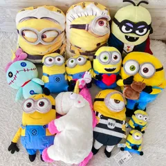ミニオンズ ぬいぐるみ 大量まとめ売り タグあり多数 13点セット ミニオン ユニコーン キャラクター 13