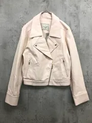 NOELA ノエラ 5224101    フェイクレザーライダース ジャケット sizeF/オフホワイト■■レディース
