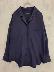 green label relaxing グリーンレーベルリラクシング ユナイテッドアローズ 3611-199-1496  FMオープンカラー   シャツ sizeサイズ表記なし/紺■■レディース