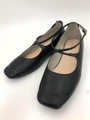 ORiental TRaffic オリエンタルトラフィック 41318 クロスストラップ パンプス size38/黒 ■■ レディース
