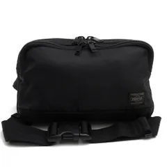 ポーター 吉田カバン／PORTER バッグ ウエストバッグ 鞄 メンズ 男性 男性用 ナイロン ブラック 黒  689-05942 FLASH WAIST BAG フラッシュ ボディバッグ 中綿