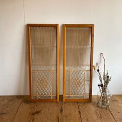 昭和レトロ 組子 格子欄間 衝立 書院障子 建具 リフォーム - メルカリ