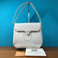 WB13 pierre balmain ピエールバルマン 2way ハンドバッグ ショルダーバッグ 保存袋付 ホワイト レディース 鞄