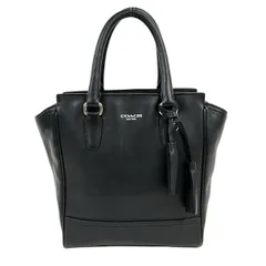 COACH(コーチ) ハンドバッグ - 黒 レザー