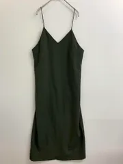 un dix cors アンディコール キャミソール ワンピース sizeF/カーキ ■■ レディース