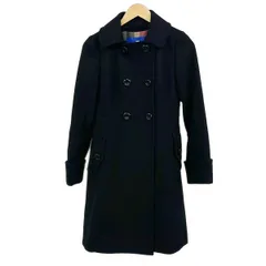 BLUE LABEL CRESTBRIDGE(ブルーレーベルクレストブリッジ) コート サイズ36 S レディース美品  - 黒 長袖/冬