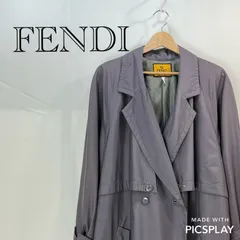 FENDI フェンディトレンチコート グレー系 レディース ファッションのサムネイル