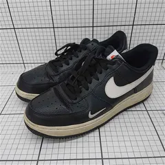 ◇ Θ ナイキ Nike エアフォース1 820266-017 ブラック系 メンズスニーカー 26cm E  【1601150030528】