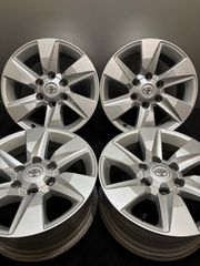 値下げ 150プラド 初期 純正 17インチ タイヤホイール ハイエース 200