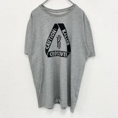 古着 used　NIKE ナイキ　半袖プリントTシャツ　カジュアルデザイン　スウッシュロゴ　グレー　クルーネック　XLサイズ【値引き交渉OK！】