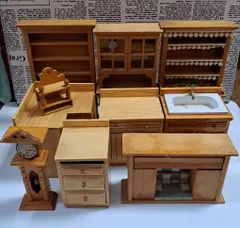 ミニチュア　ドールハウス　ハンドメイド品セット　62