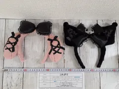 サンリオ 真夜中のメロクロ デザインシリーズ 2021年 カチューシャ マイメロディ クロミ 計2点セット 【1A69I】