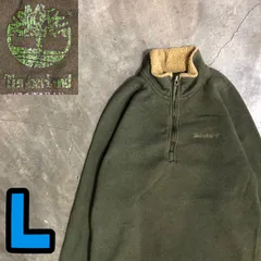 T7607 Timberland ハーフジップ　アウトドア　古着