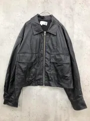 美品 LAKOLE ラコレ LKWO01S4TO レザー ショート ライダース ジャケット sizeM/黒 ■■ レディース