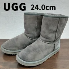 UGG アグ australia ムートンブーツ グレー　24.0cm