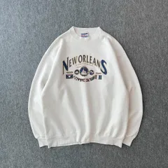 90ｓ Hanes　デザインスウェット　ヴィンテージ　発泡プリント　US古着