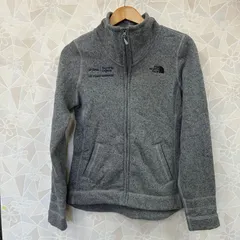 THE NORTH FACE グレー フルジップ スウェット トレーナー 長袖 アウトドア Sサイズ