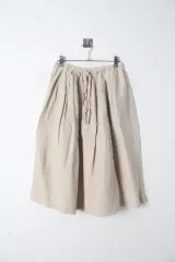 無印良品 リネン100% ギャザー スカート WOMAN 26