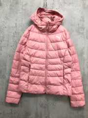 PUMA プーマ フード付き ブルゾン ジャケット sizeM/ピンク ◆■ レディース