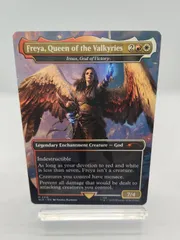 【MTG】Freya, Queen of the Valkyries / ヴァルキュリアの女王、フレイヤ / 勝利の神、イロアス SLD / Secret Lair God of War Norse / ゴッド・オブ・ウォー
