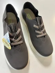 ホーキンス コンフォートHawkins Comfortスニーカー カジュアルシューズ ウォーキングシューズ ジョギングシューズ くつ クツ 紐靴グレージュサイズ25.0センチEEEゆったり設計WIDEスニーカー撥水スニーカー