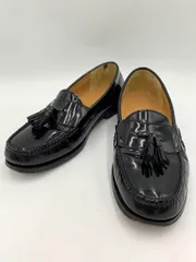 COLE HAAN コールハーン 03506 ピンチ タッセル ローファー シューズ size9D/黒 ■■◎メンズ