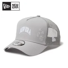 [新品] NEW ERA / ニューエラ 9FORTY A-Frame トラッカー Paisley Embroidery グレー