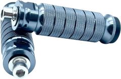 shymie フットペグ バイク ペダル ステップ オートバイ パーツ カスタム バー タンデム バックステップ CNC M8 左右 セット 2本 チタン (チタンカラー)