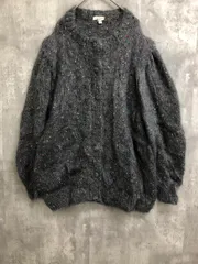 CAMILLE カミーユ 英国製 モヘアニット カーディガン ミックスグレー ◆■ レディース