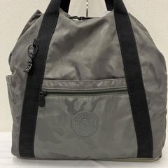 ♡MARK & LONA♡ 迷彩柄スカルノ パッカブルトートバック ノベルティ