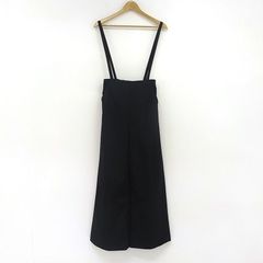 OZZ ONESTE サロペット ワイド パンツ ブラック サスペンダー パンク 