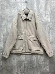 GLOBAL WORK グローバルワーク GW321108AD ジップアップブルゾン フリース ジャケット sizeM/グレージュ ◆■ メンズ