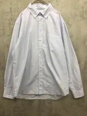 NEUTRALWORKS. ニュートラルワークス. KSU33142 LONG SLEEVE STANDARD RAMIE MIXED SHIRTS シャツ sizeLARGE/ブルーストライプ ■■◎メンズ