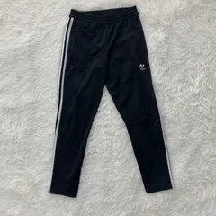【adidas Originals】トラックパンツ／ 3ライン 黒 Sサイズ ジャージ スリム テーパード ユニセックス