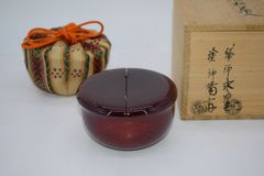 平安 象彦 金輪寺 薄茶器 漆器 九代 西村彦兵衛 漆芸 茶道具 茶道