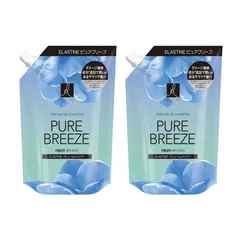 エラスティン ピュアブリーズ シャンプー コンデショナー 詰め替え 350ml 2個セット 韓国 トリートメント いい匂い 保湿 ダメージ ツヤ ツヤサラ 集中ケア 香水 ヘアケア ギフト 1位 プレゼント ドンキホーテ さらさら エラスチン