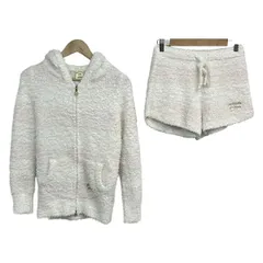 gelato pique(ジェラートピケ) レディースパンツセットアップ レディース - ライトピンク×白 ボーダー